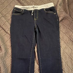Cat & Jack stretchy blue jeans